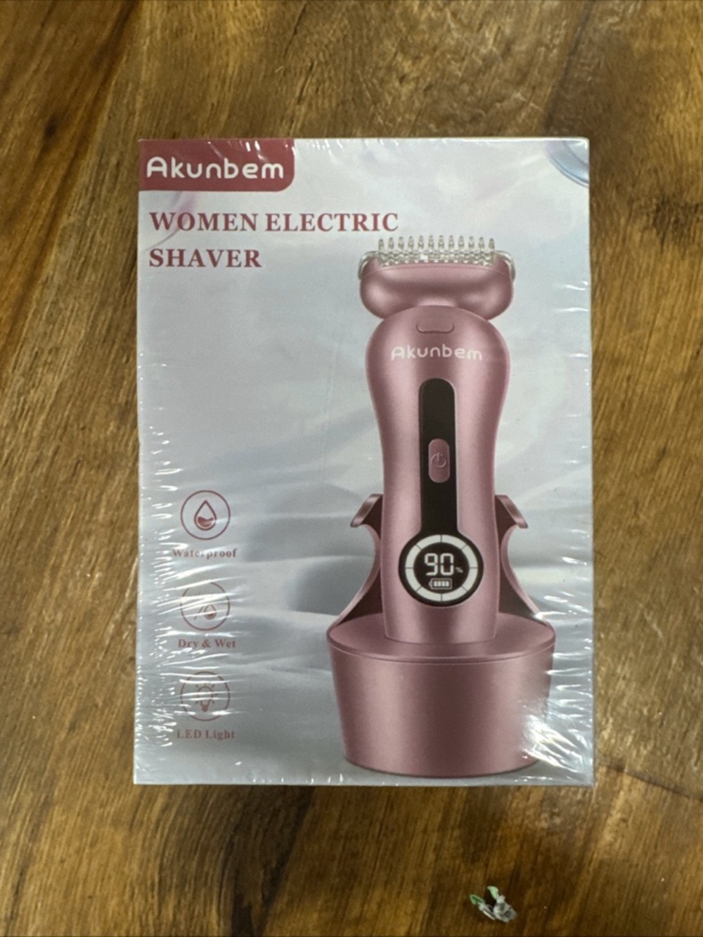 Akunbem Women Electric Shaver - Rose Pink